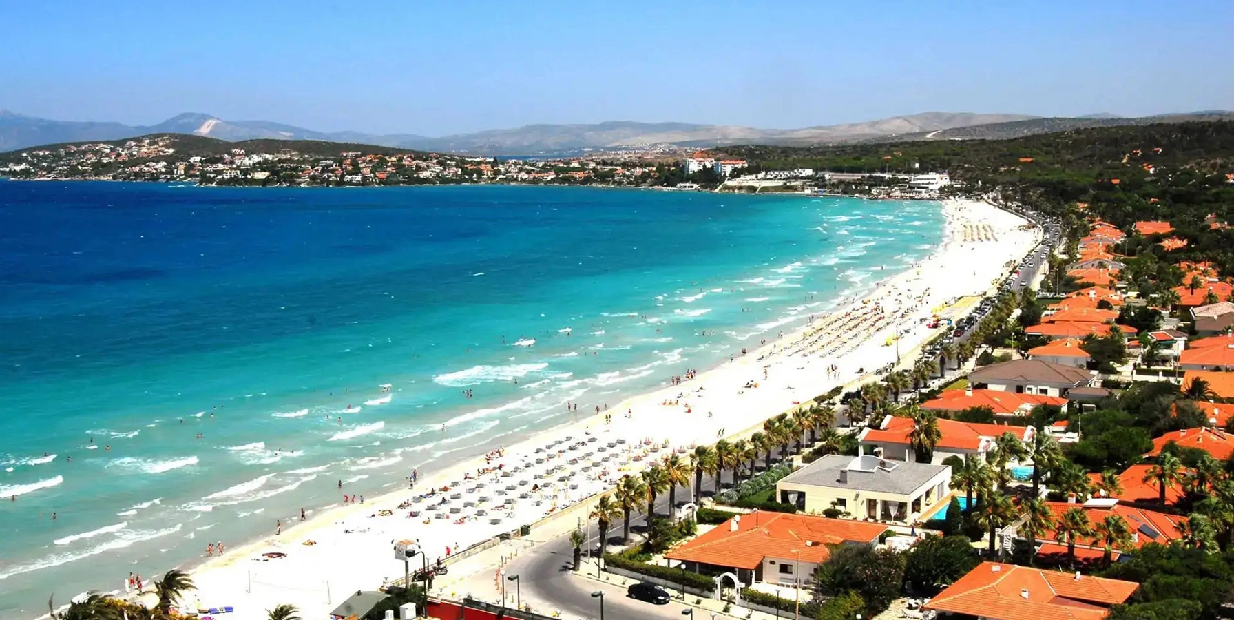 Alacati Cesme Izmir historic stone houses Turkey