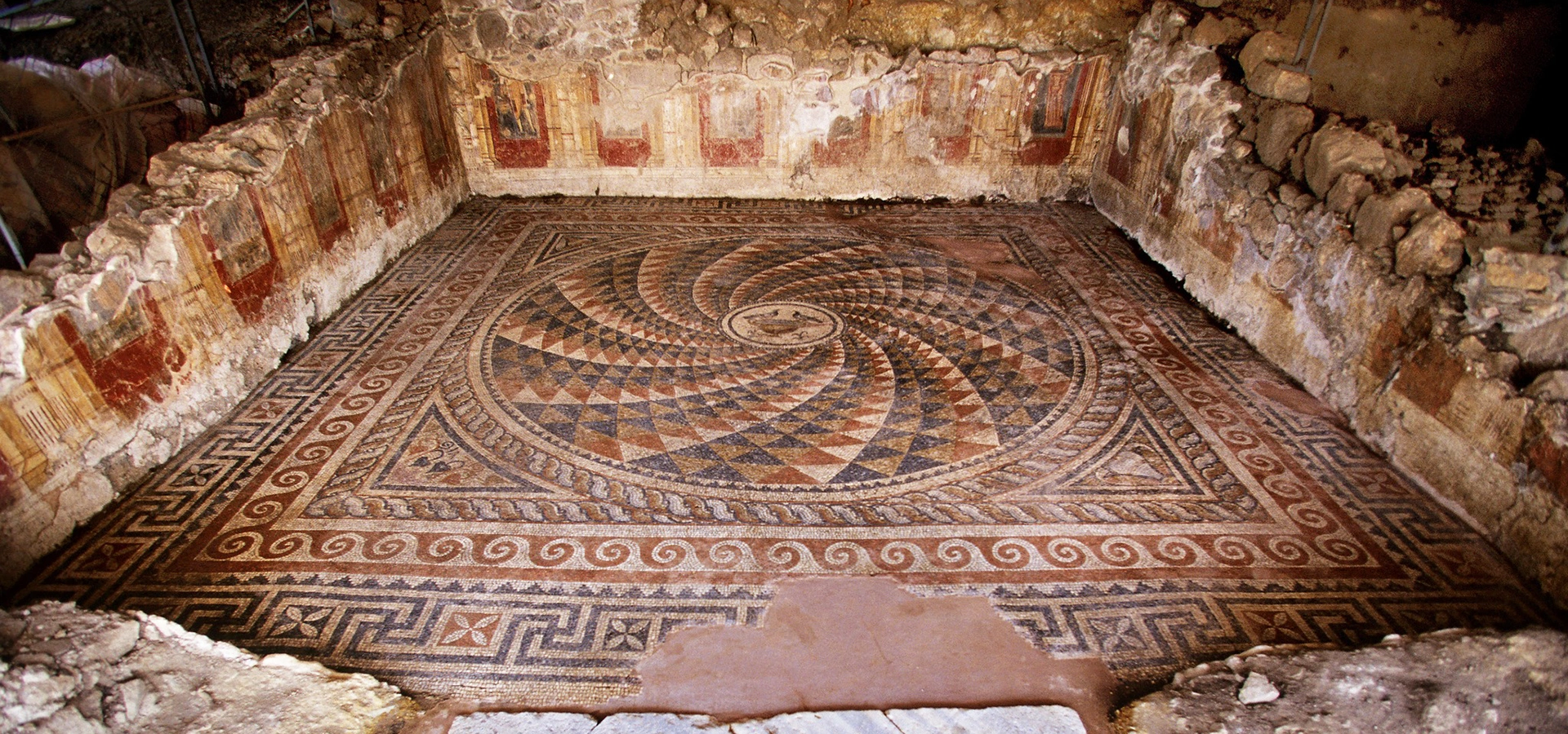 Antandros Ancient City archaeological remains near Altınoluk Balıkesir