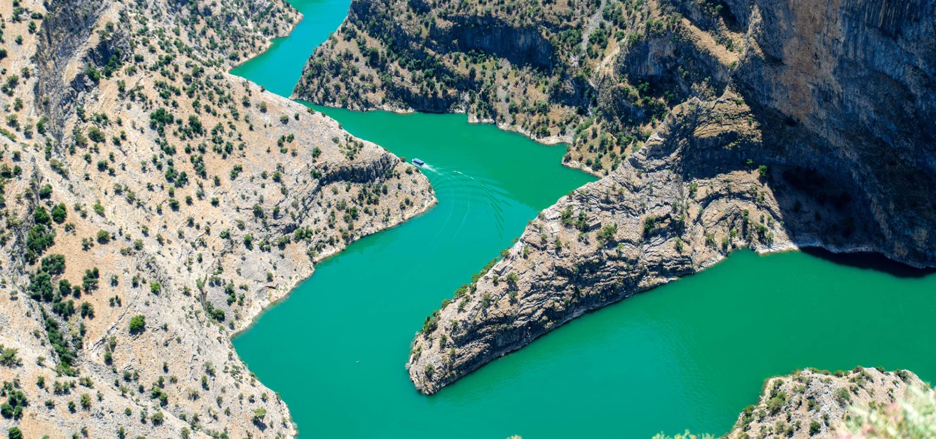 Arapapıştı Canyon and Kemer Dam near Bozdoğan Aydın Turkey