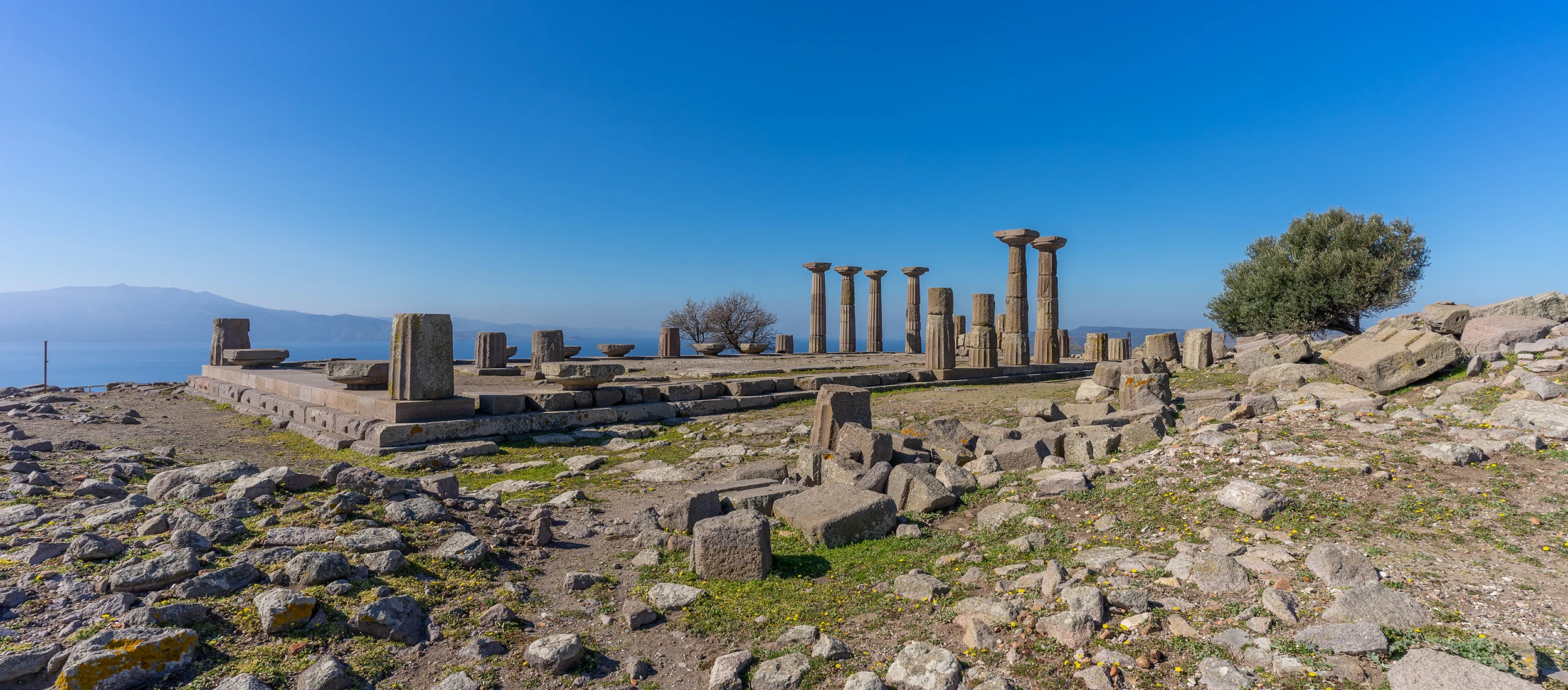 Assos Ancient City in Çanakkale