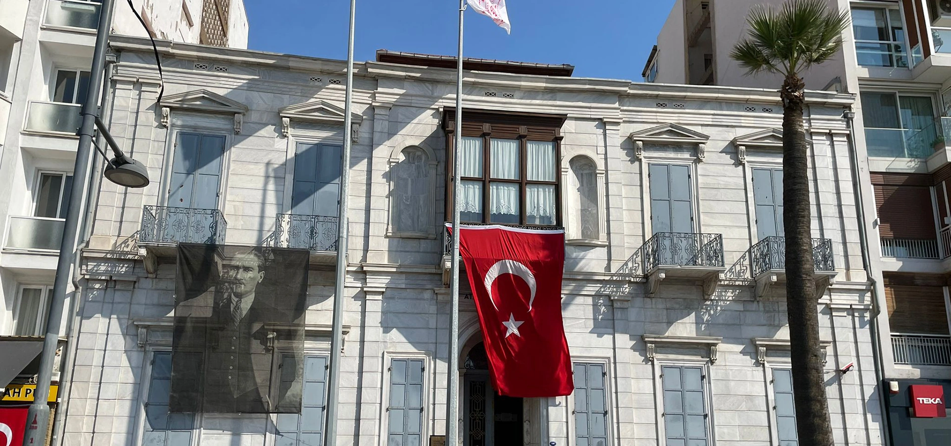 Izmir Ataturk Museum historic residence on First Kordon