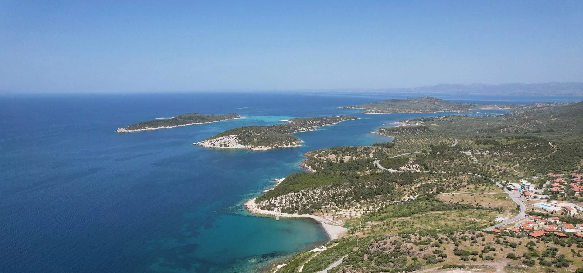 Bademli Dikili turquoise North Aegean coast Turkey
