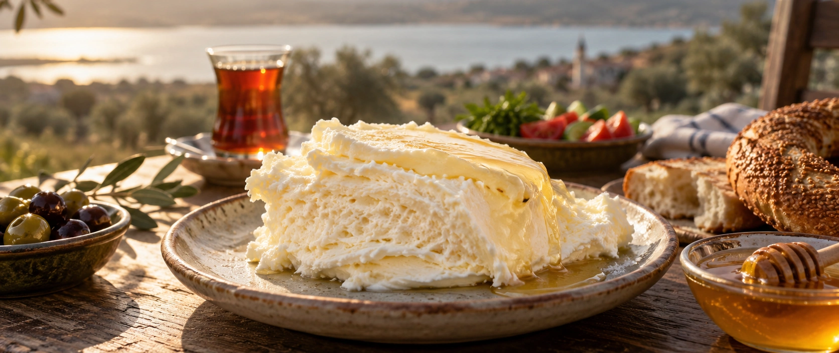 Traditional dairy foods and countryside of Balıkesir Province
