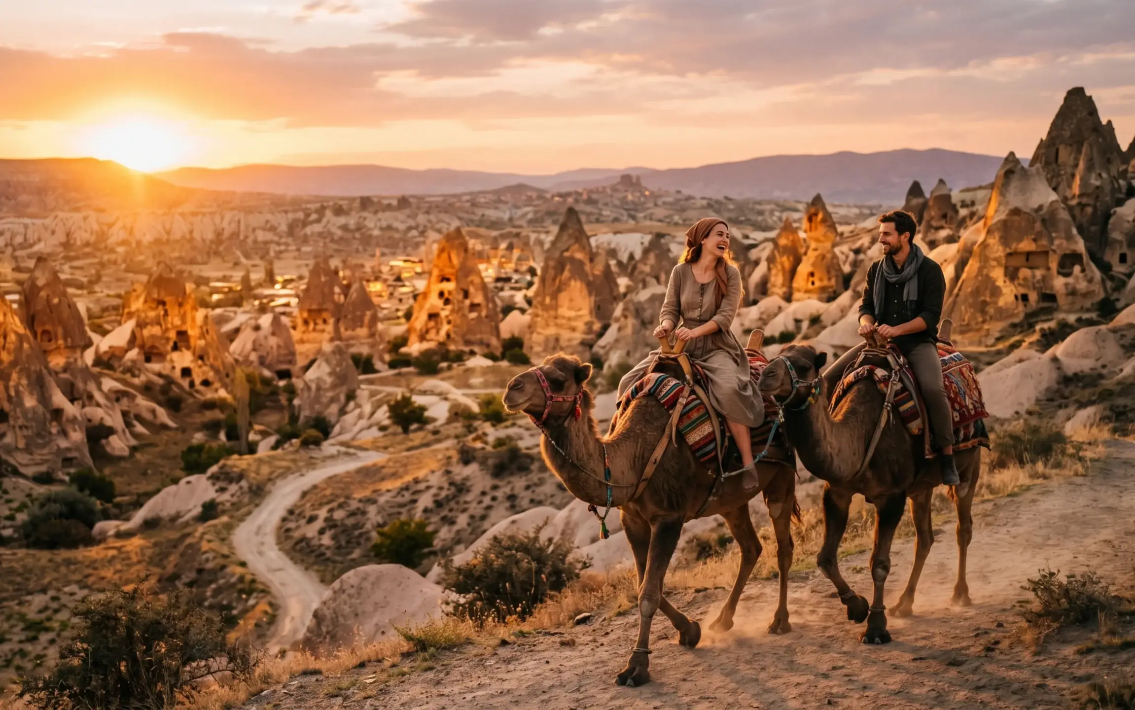Sunset Camel Safari Cappadocia