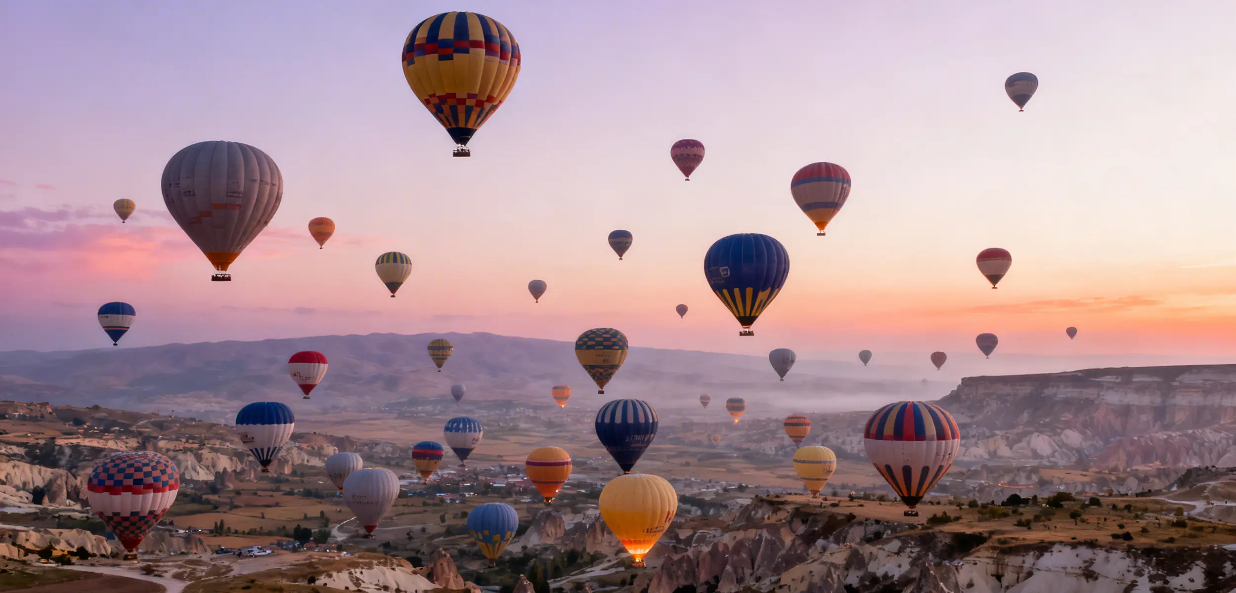 Cappadocia Balloon Flights at sunrise