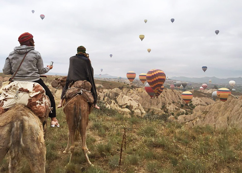 Camel safari tours in Cappadocia