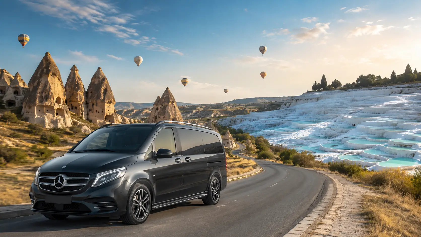 Cappadocia to Pamukkale Private Transfer