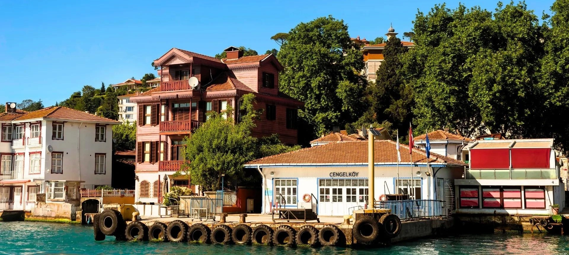 Çengelköy Istanbul Bosphorus waterfront historic neighborhood near Çamlıca Hill