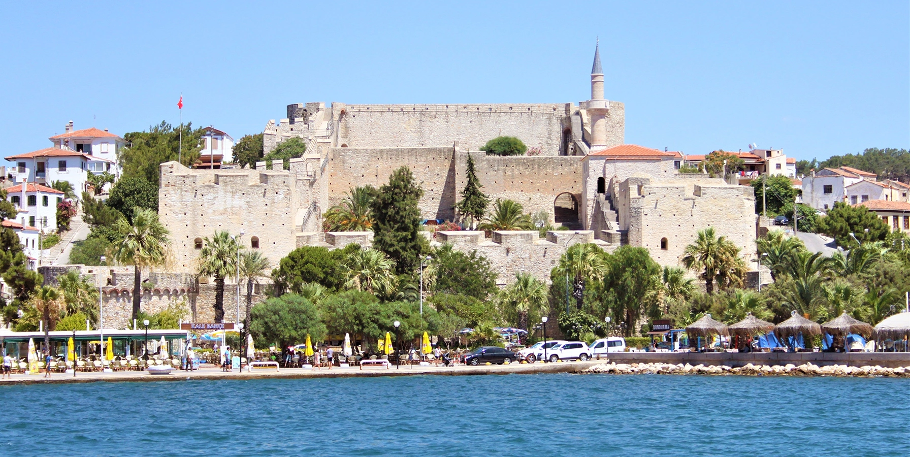 Cesme Castle Izmir Turkey Ottoman fortress archaeological museum