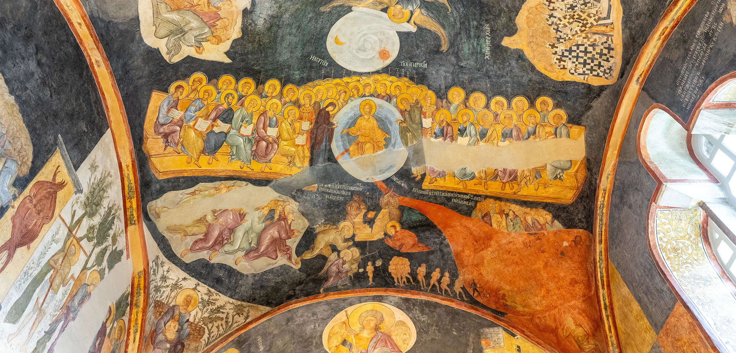 Chora Church Kariye Mosque Byzantine mosaics and architecture Istanbul