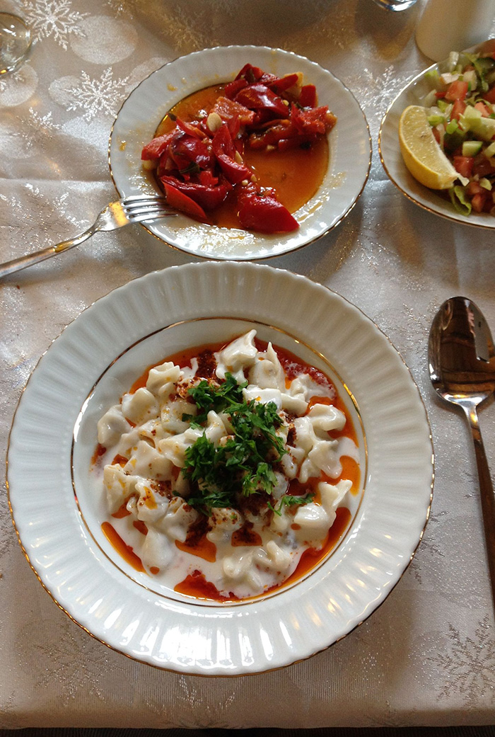 Local Turkish dishes in Cappadocia cooking class