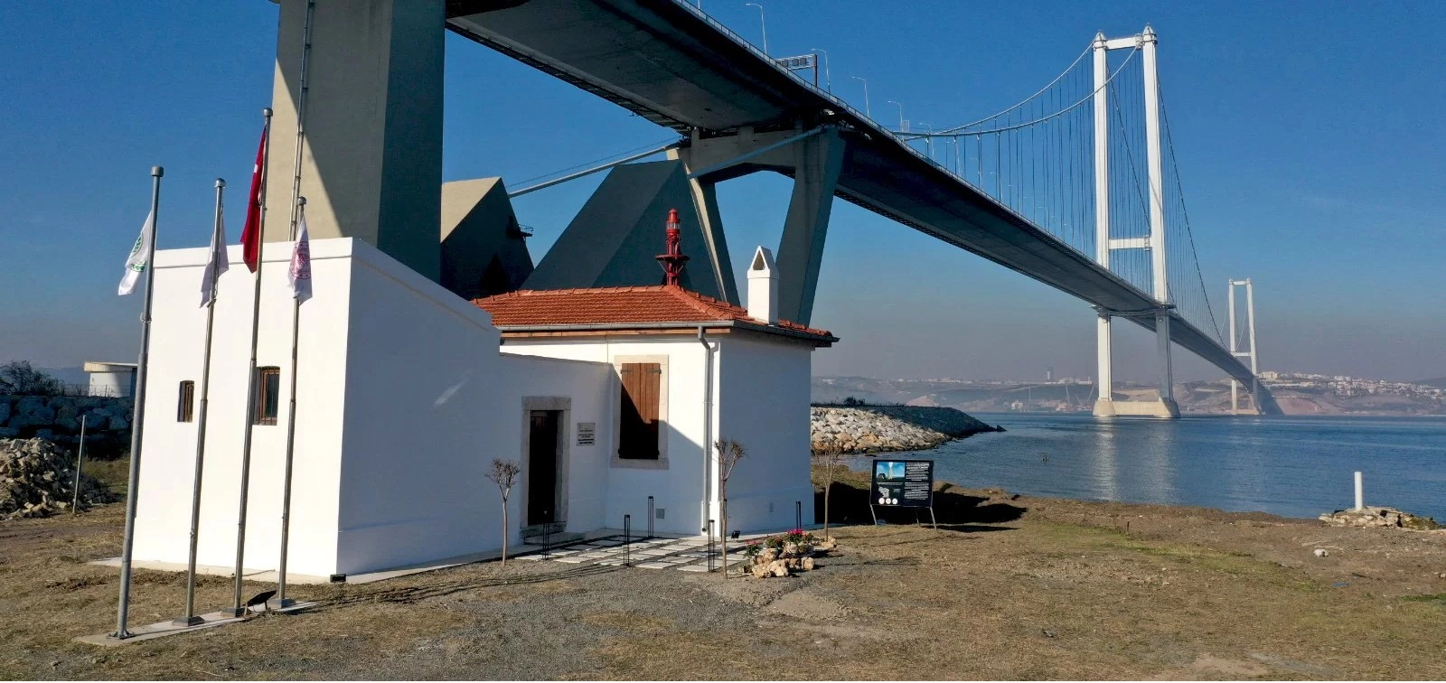Dilburnu Lighthouse Museum in Hersek Altınova Yalova Turkey