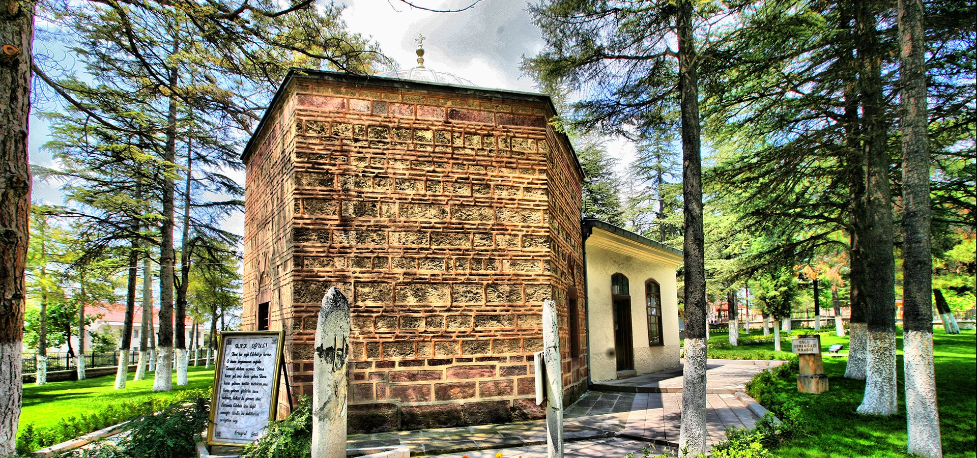Ertuğrul Gazi Tomb in Söğüt Bilecik Turkey