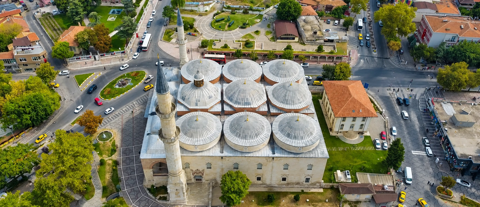 Old Mosque Eski Cami in Edirne