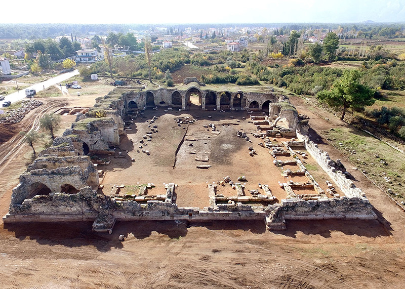 Evdir Han Seljuk Caravanserai near Antalya