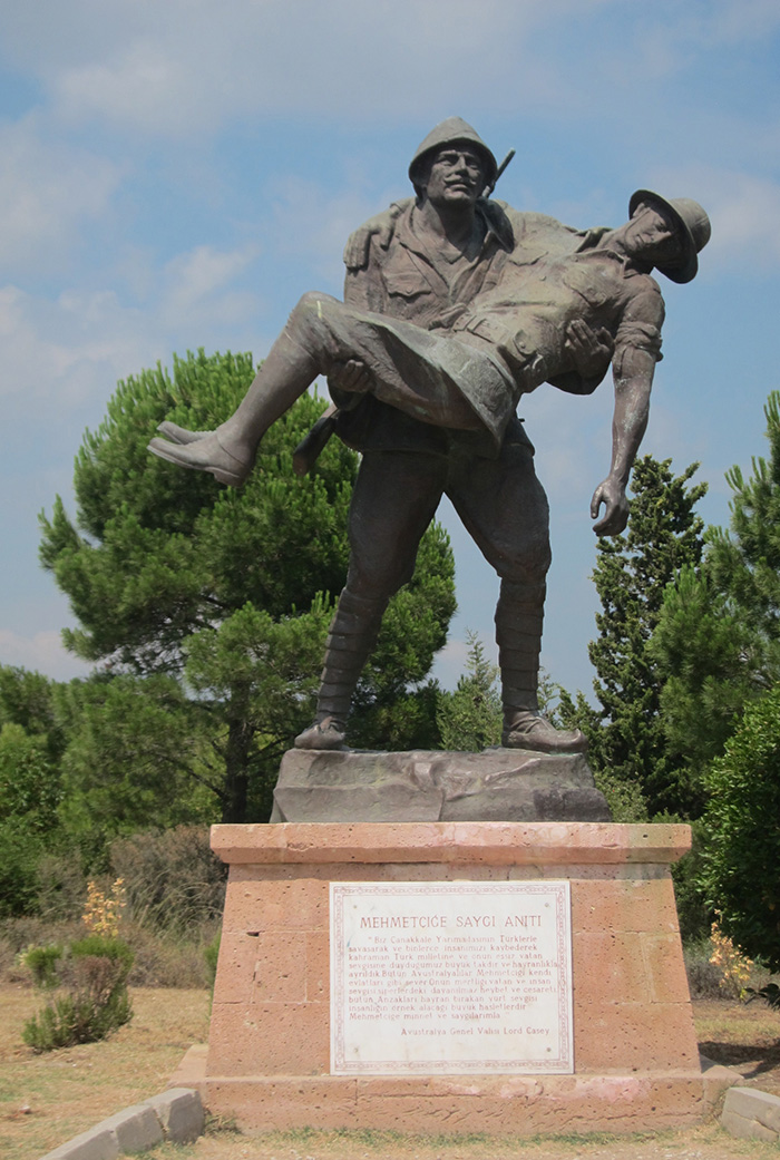 ANZAC Cove on the Gallipoli Peninsula