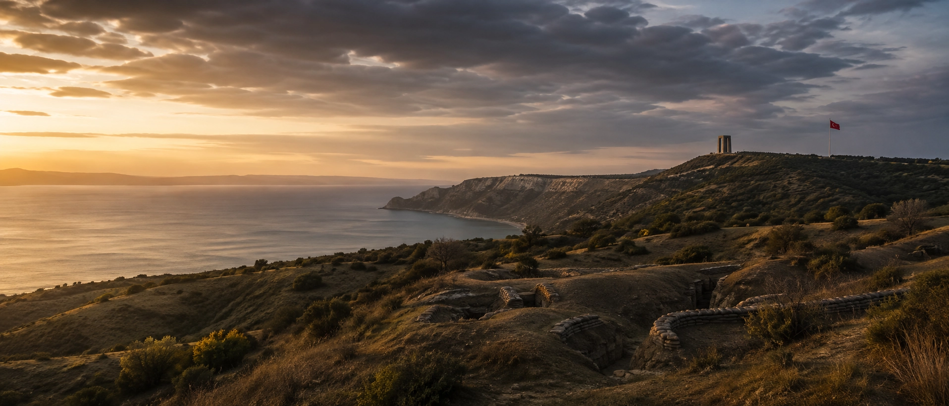 Gallipoli Battlefields in Çanakkale