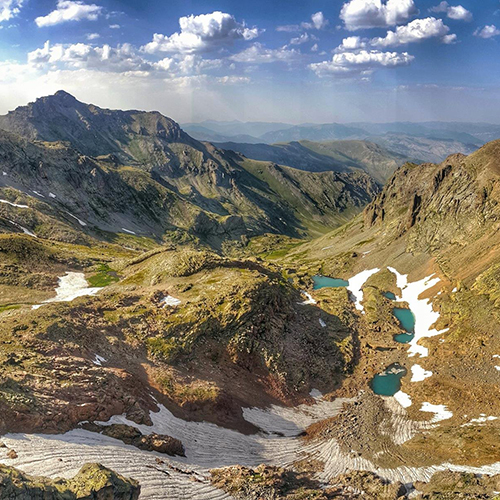 Gumushane mountain landscapes and Black Sea inland routes