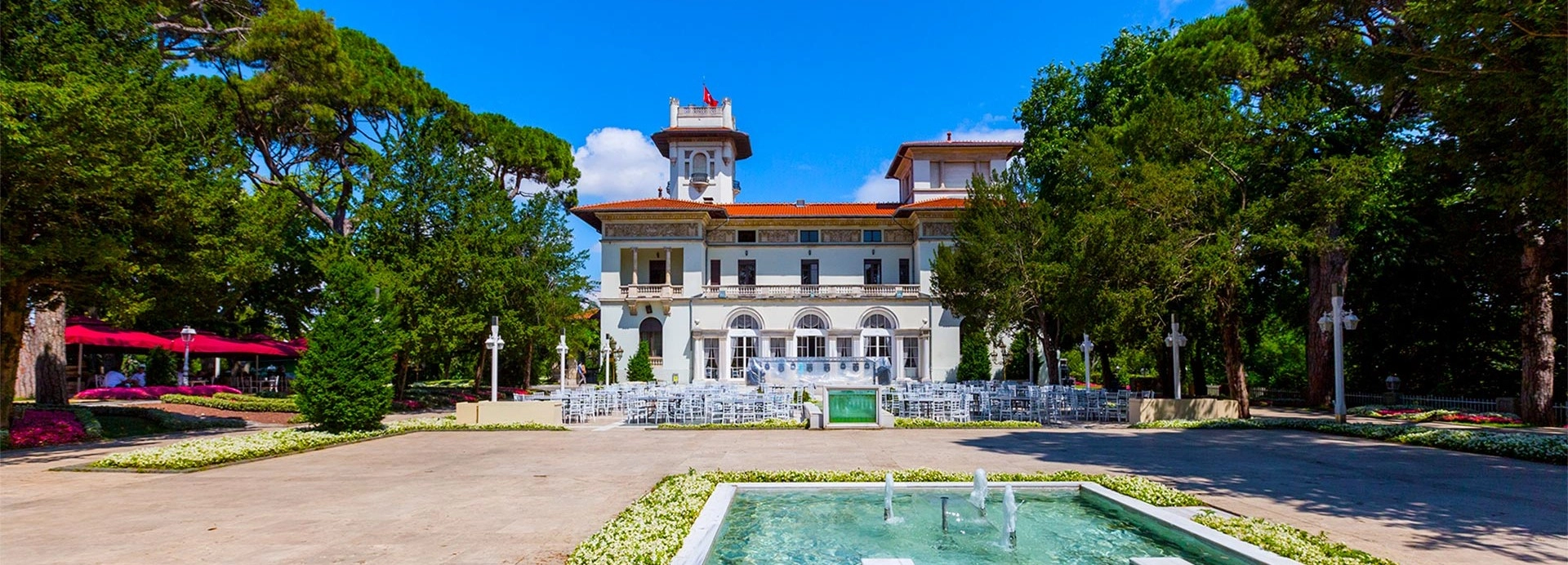 Hidiv Pavilion Istanbul Art Nouveau palace Beykoz Bosphorus
