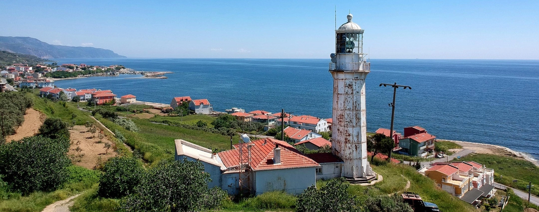 Hora Lighthouse in Hoskoy Tekirdag