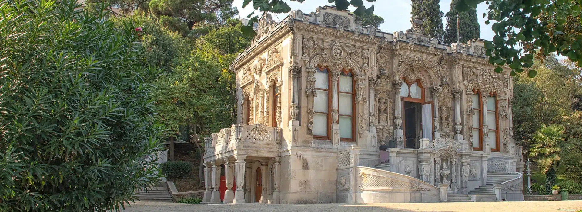 Ihlamur Pavilion Istanbul Ottoman Merasim Pavilion garden