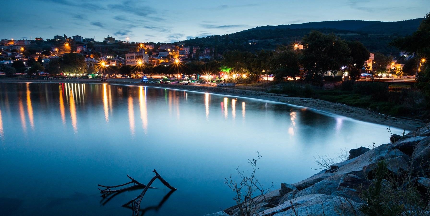 Kapidag Peninsula coastal villages forests bays and rural roads near Erdek Balikesir