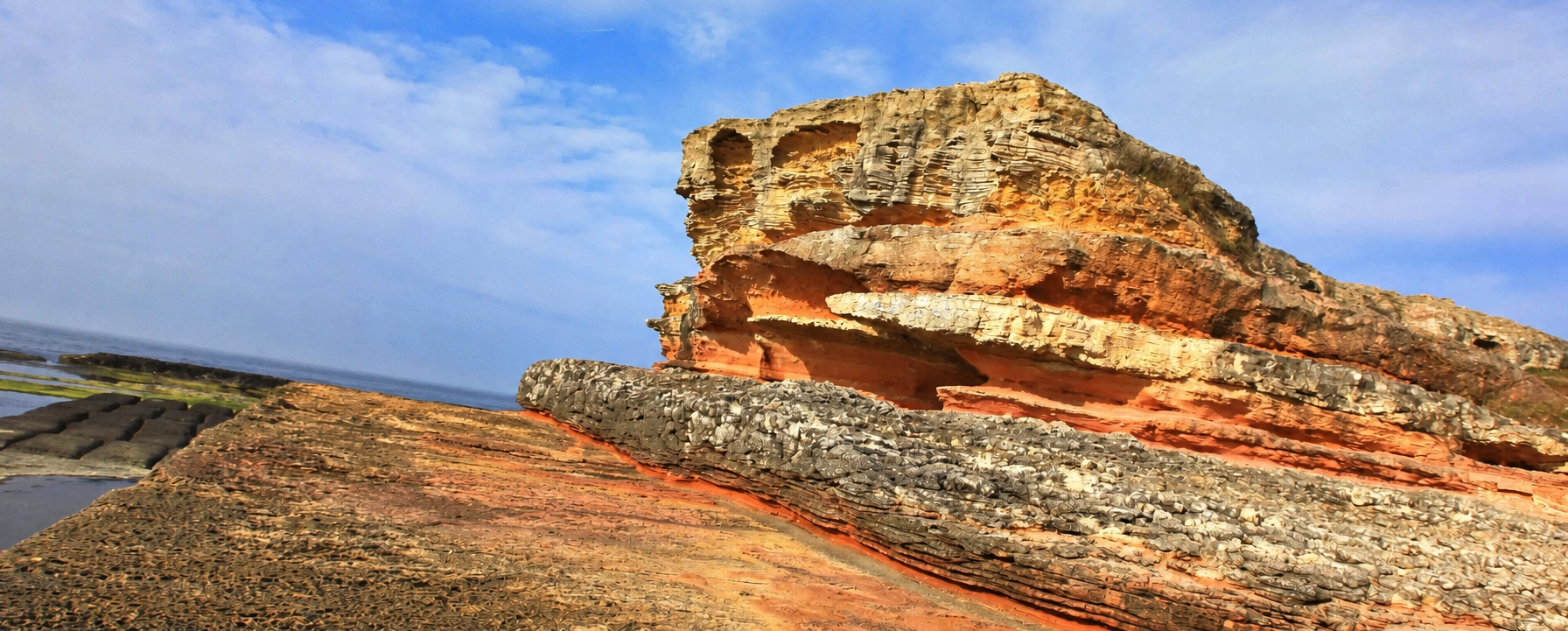 Pembe Kayalar Pink Rocks near Kefken Kocaeli