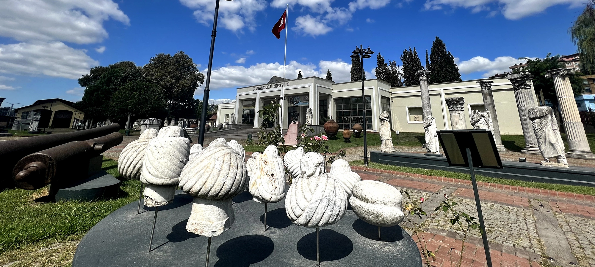 Kocaeli Archaeology Museum and ancient Nicomedia exhibits in Izmit
