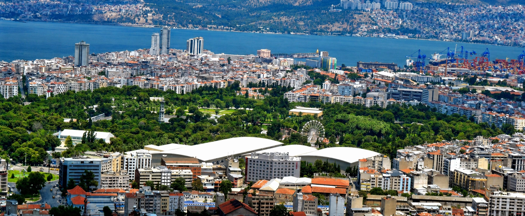 Kulturpark Izmir historic urban park gardens and cultural venues