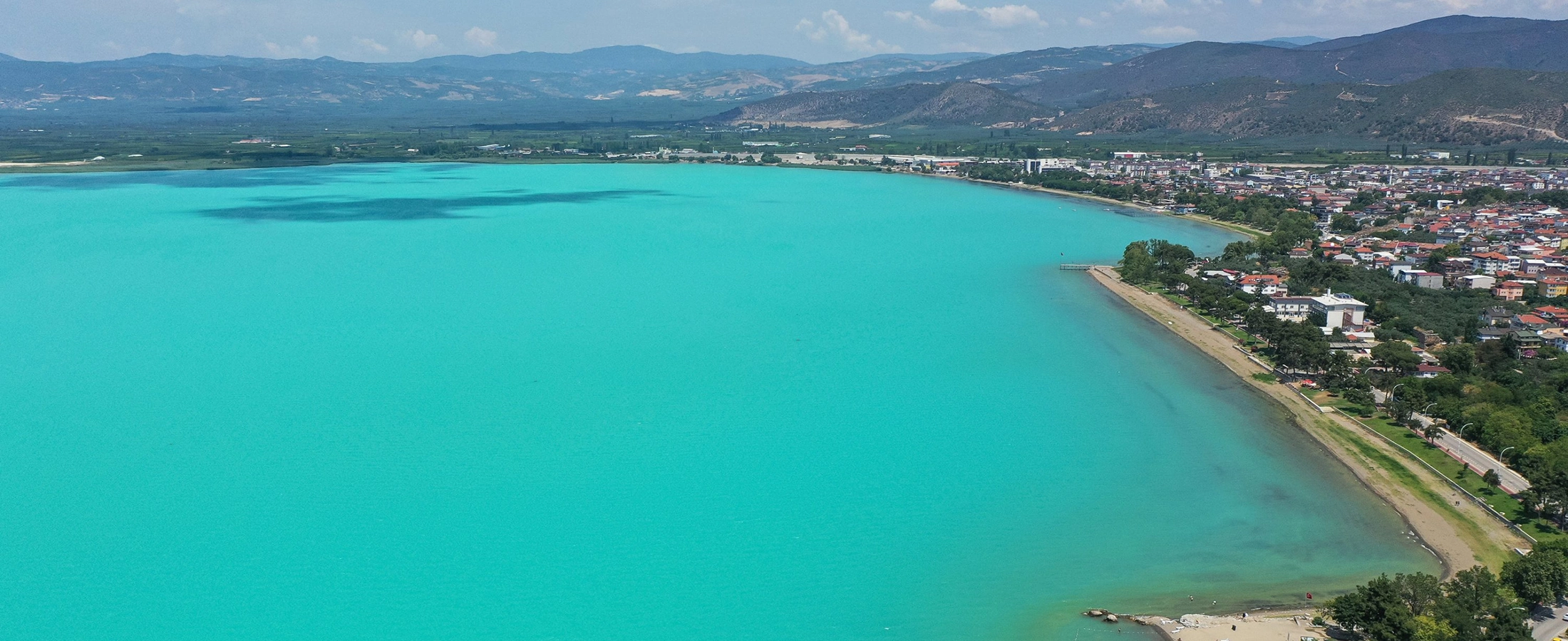 Lake Iznik Bursa waterfront ancient Nicaea Turkey