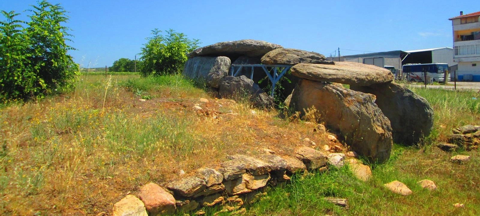 Lalapasa Dolmens Edirne ancient Thracian megalithic tomb Turkey