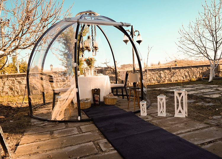 Lantern Concept Marriage Proposal in Cappadocia