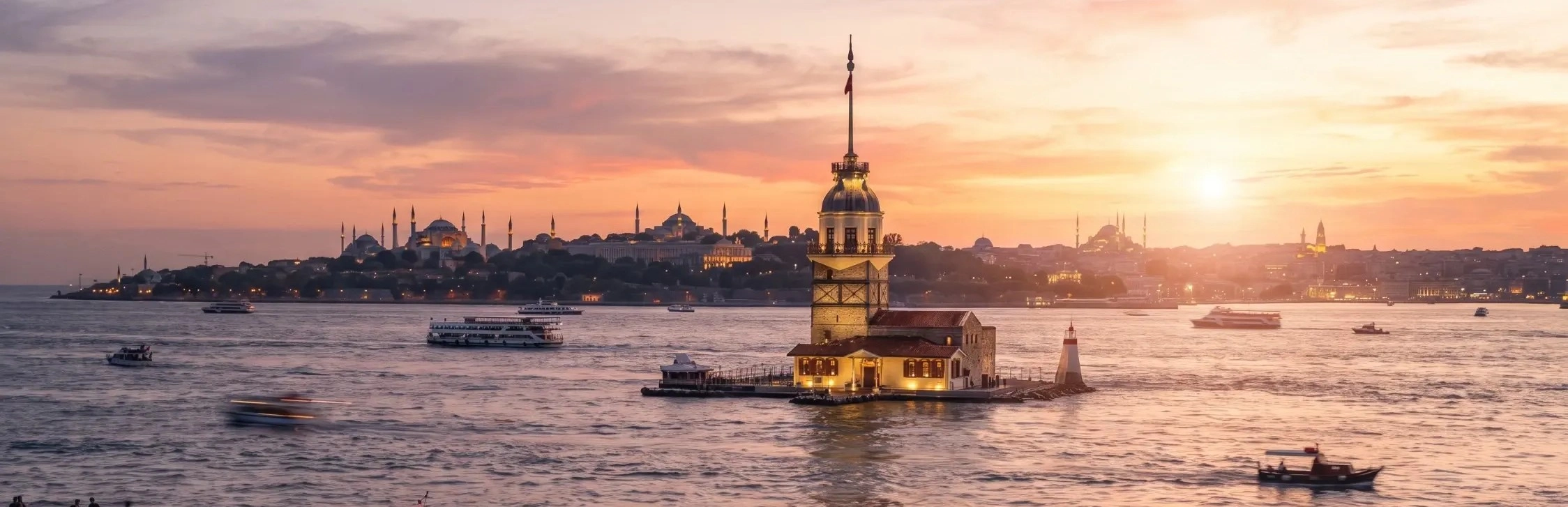 Maidens Tower Uskudar Bosphorus Istanbul