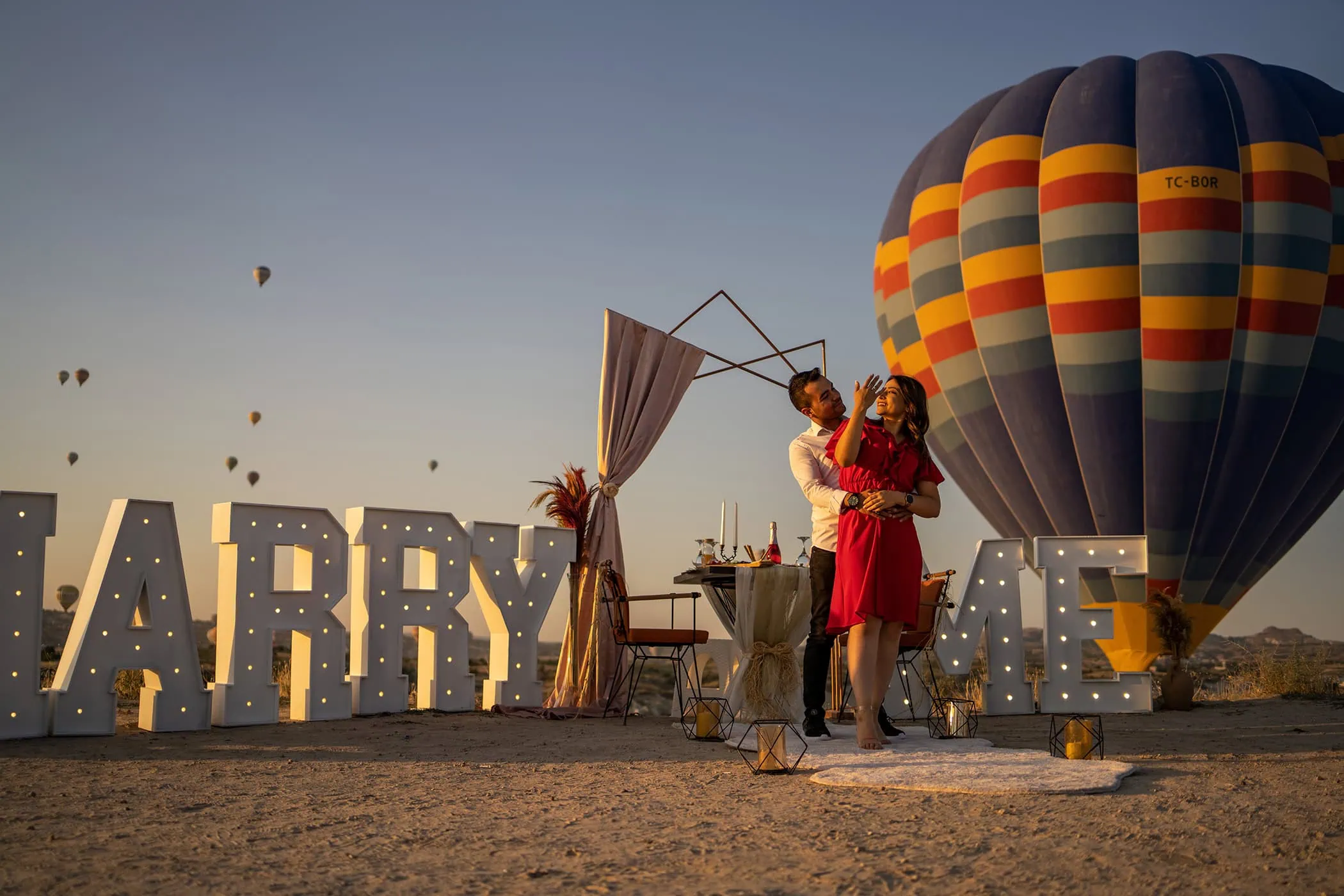 Marriage Proposals in Cappadocia