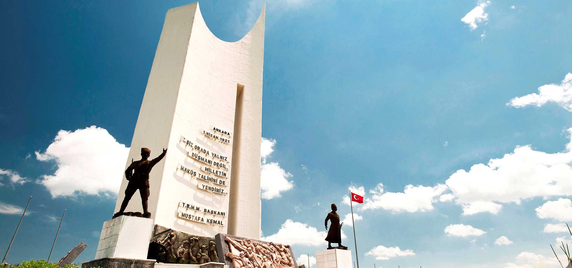 Metristepe Victory Monument near Bozüyük Bilecik Turkey
