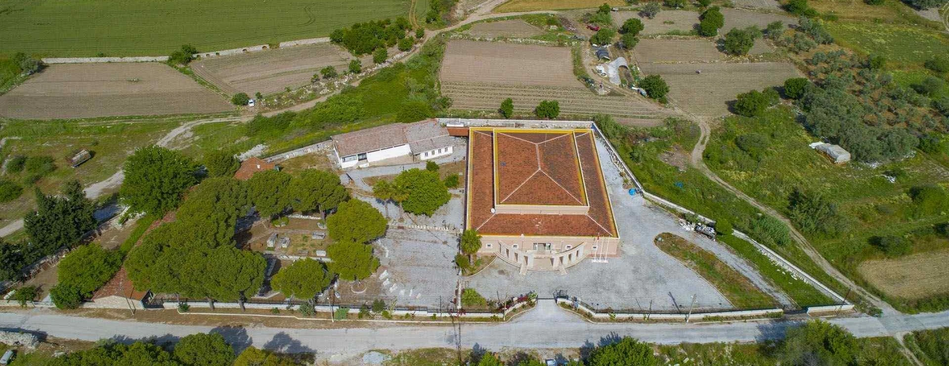 Archaeological collections and ancient sculptures at Milet Museum in Aydın Türkiye