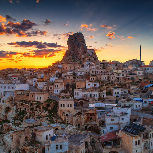 Central Anatolia in Turkey including Cappadocia and historic landscapes
