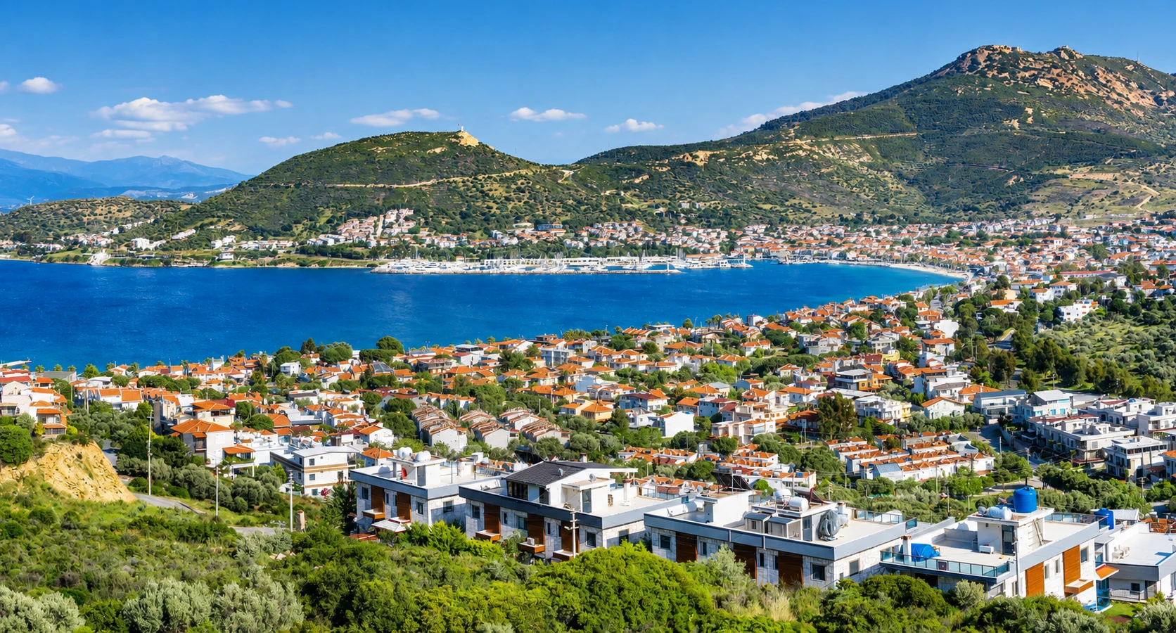 New Foca Yeni Foca northern Izmir Aegean coast Turkey