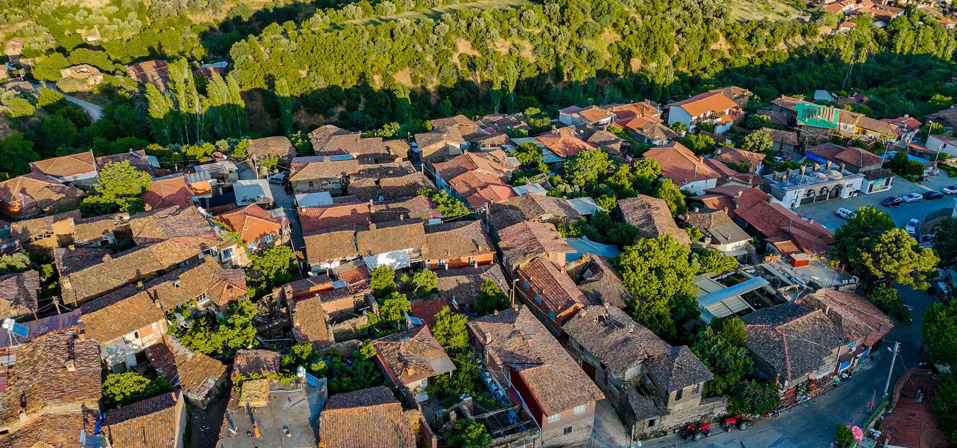 Ödemiş Birgi Gölcük and Bozdağ landscapes in inland İzmir Turkey