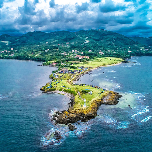 Ordu sea views and green hills in the Black Sea Region