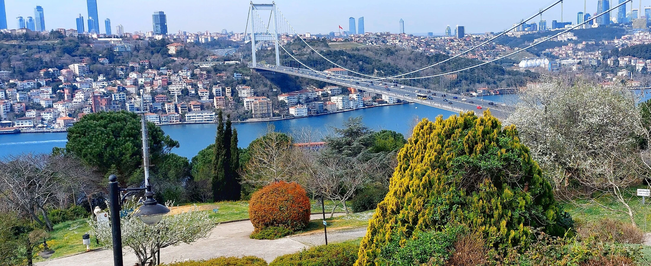 Otagtepe Fatih Grove Istanbul private tour Bosphorus Fatih Sultan Mehmet Bridge and Asian side viewpoints