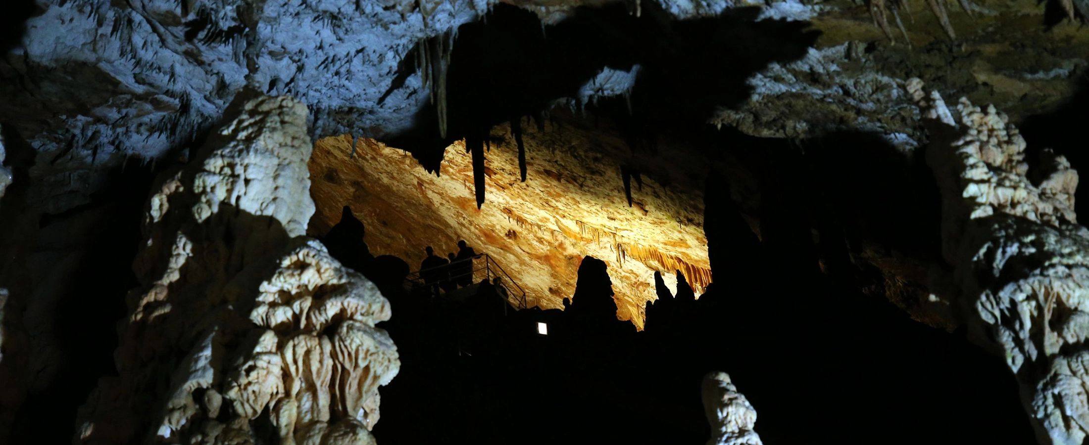 Oylat Cave and thermal springs in the forest near Inegol Bursa Turkey