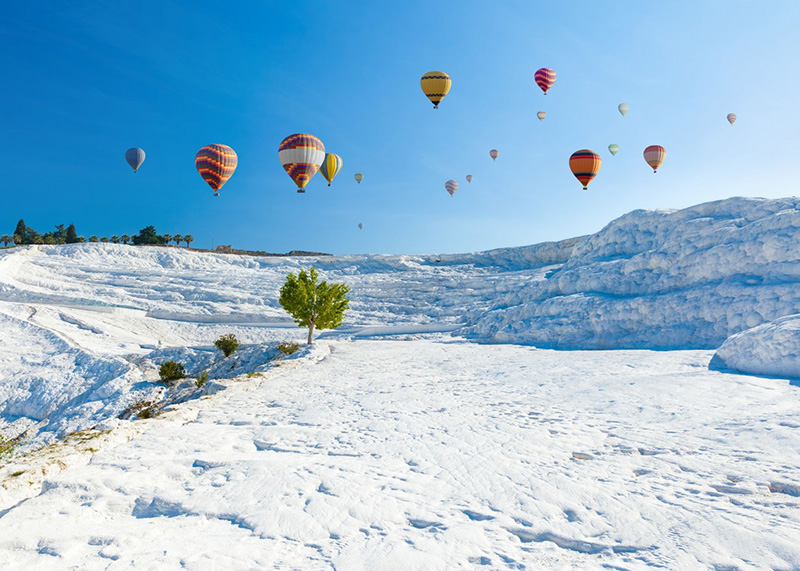 Pamukkale area daily tours