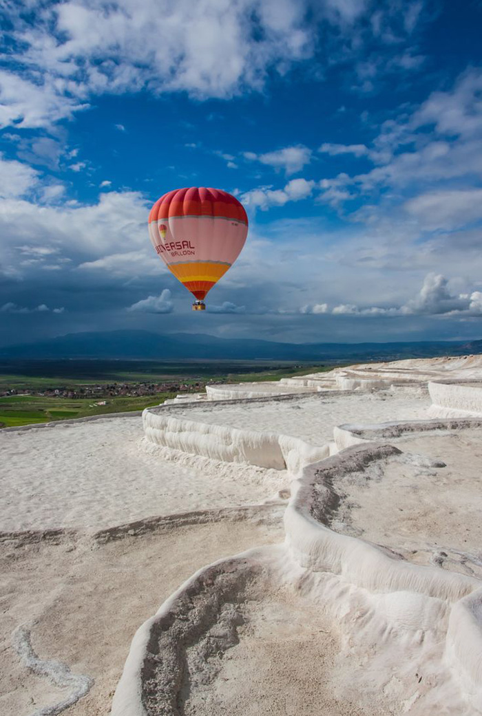Pamukkale hot air balloon flight