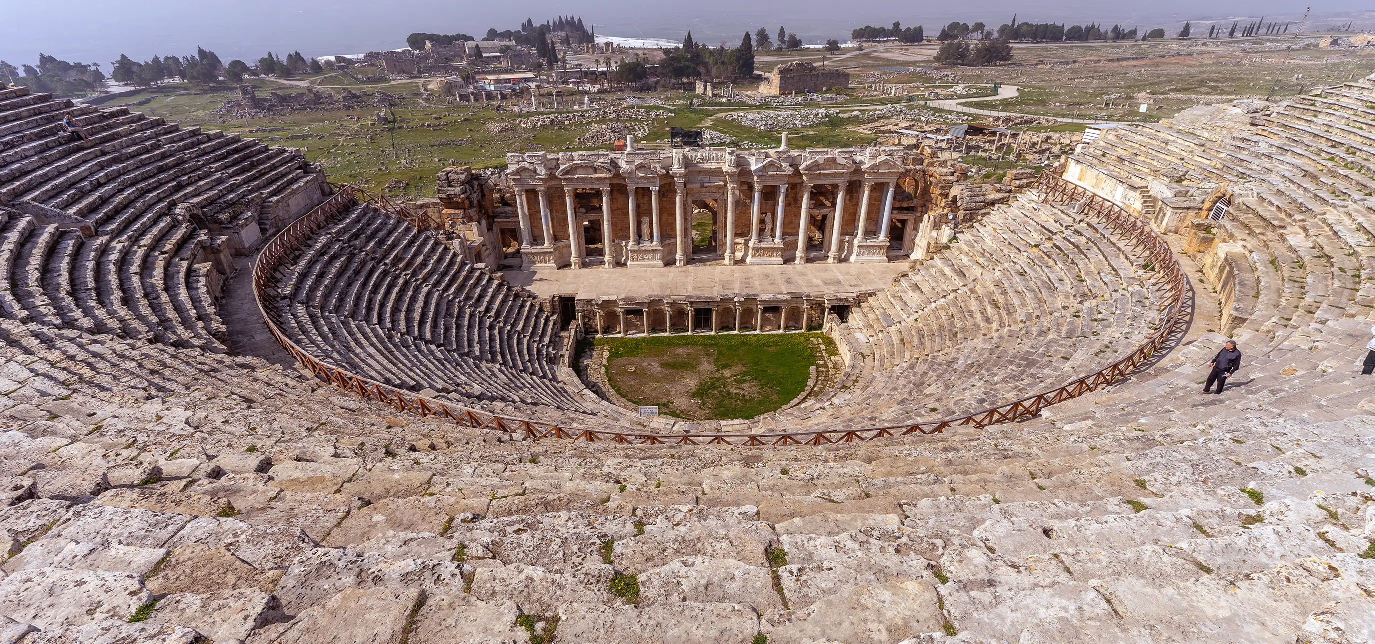 Pamukkale Travertine Terraces, Hierapolis and the historical highlights of Denizli region