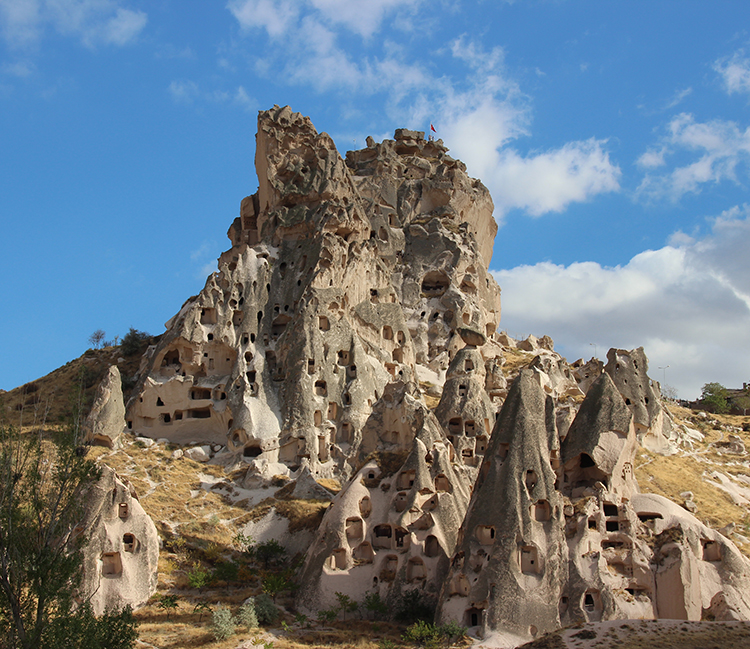 Uchisar Castle, Cappadocia