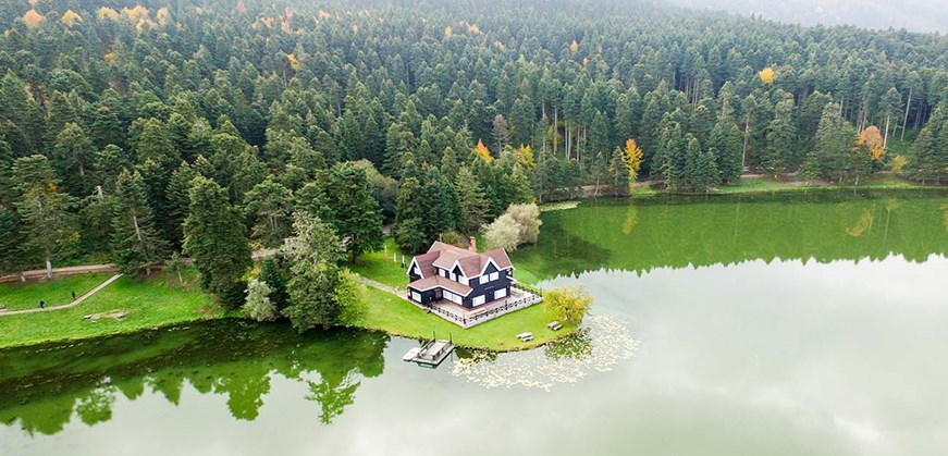 Bolu forests, lakes and mountain nature