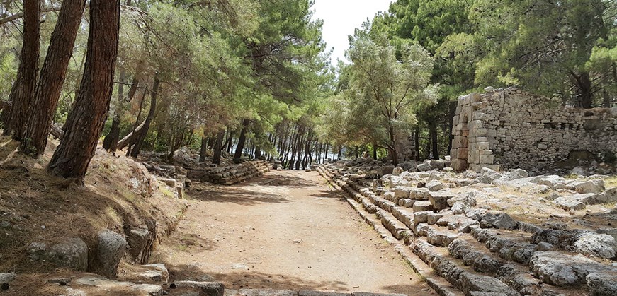 Phaselis Ancient City in Antalya