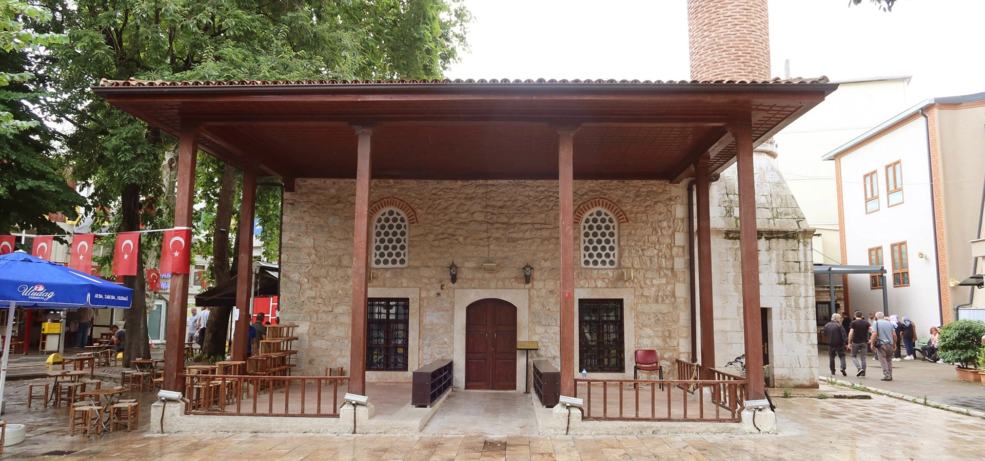 Rüstem Pasha Mosque Yalova historic Ottoman mosque and minaret