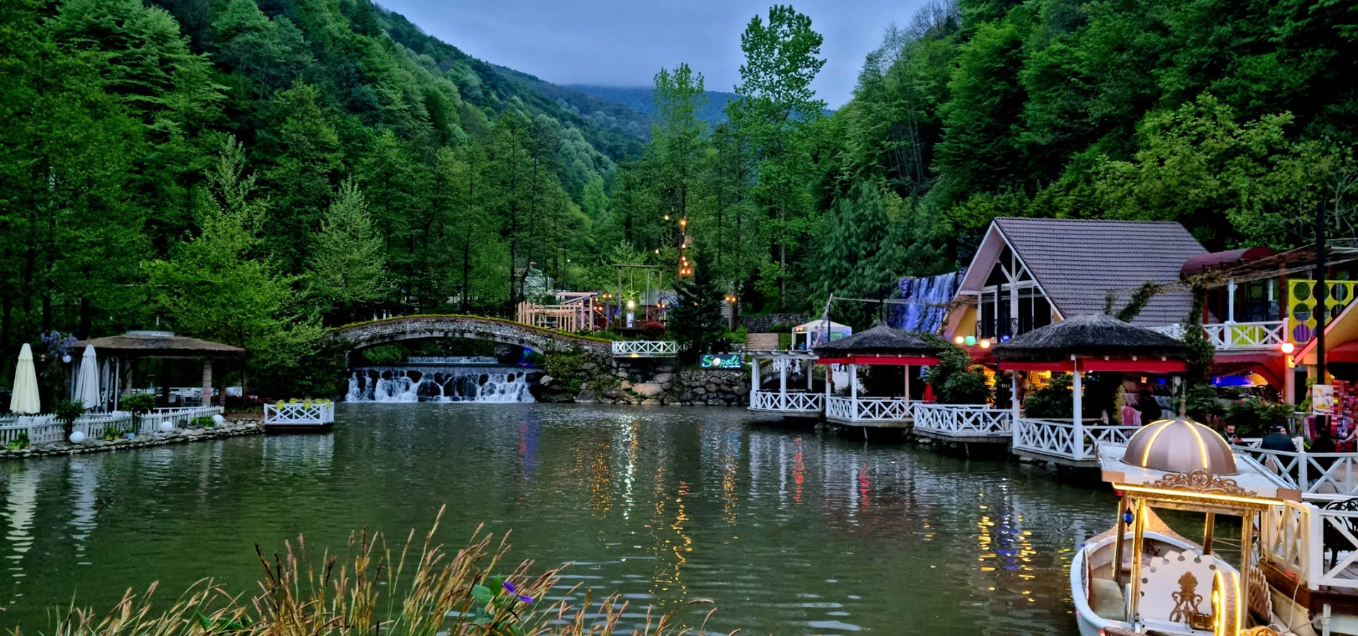 Sakarya landscape with Lake Sapanca, forests, Sakarya River, historic Tarakli and Black Sea coast